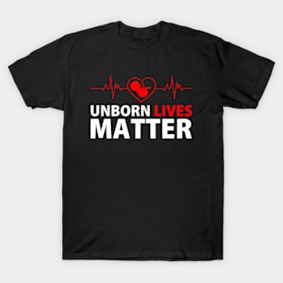 Unborn Lives Matter - Pro Life T-Shirt